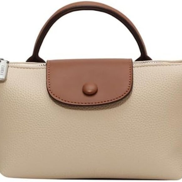 Versatile Off-White Crossbody Bag with Stylish Buckle - Perfect for Any Occasion - Picture 1 of 6
